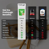 ProDough escena estilo café que sugiere sabor gourmet y disfrute