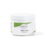 PROFESSIONAL COMPLEMENTARY HEALTH FORMULAS Alka Calm frente del envase mostrando porciones y sabor