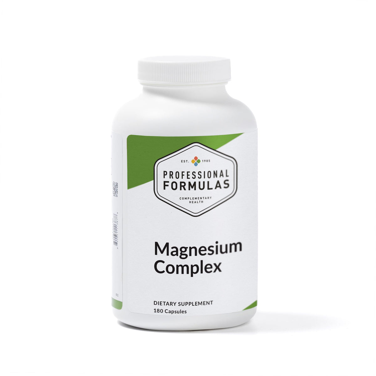 Professional Complementary Health Formulas frasco frontal mostrando etiquetas y beneficios