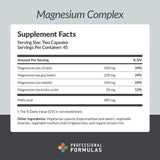 Professional Complementary Health Formulas primer plano de cápsulas para absorción y tolerancia