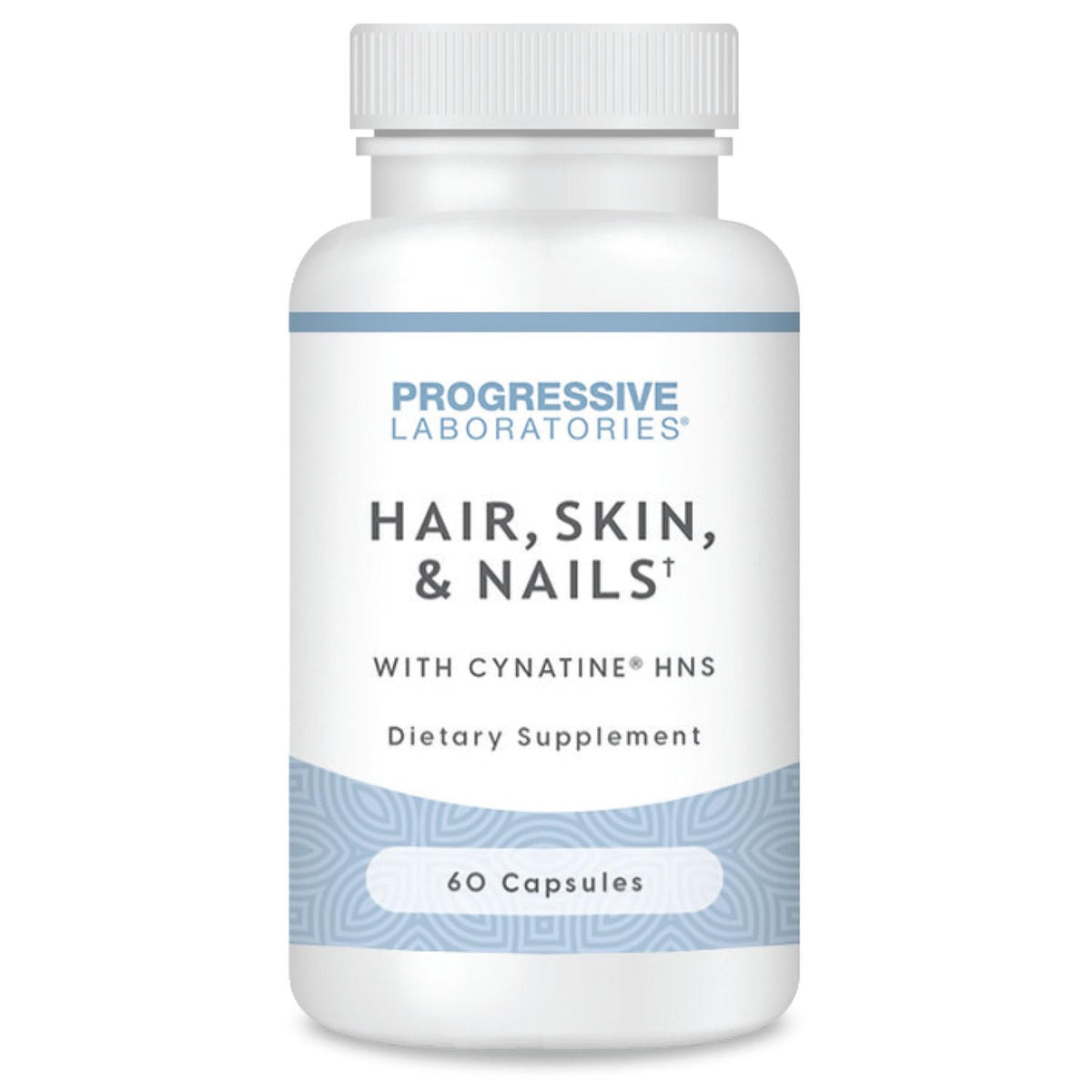 Progressive Laboratories frasco frontal mostrando etiqueta y beneficio visual