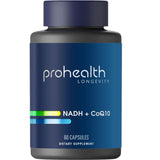 ProHealth frasco frontal mostrando etiqueta y beneficios de energía