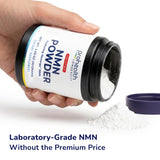 ProHealth comparación de tamaño del envase para visualizar cantidad y porciones