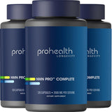 ProHealth frasco frontal mostrando nombre y beneficios clave