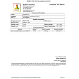 ProHealth etiqueta con número de lote y certificado de laboratorio para confianza
