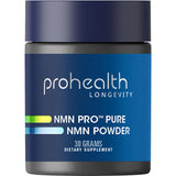 ProHealth NMN Pro Powder vista frontal del envase con información clara y pureza