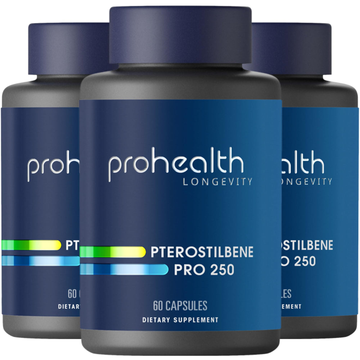 ProHealth frasco frontal mostrando la marca y beneficio de alta absorción