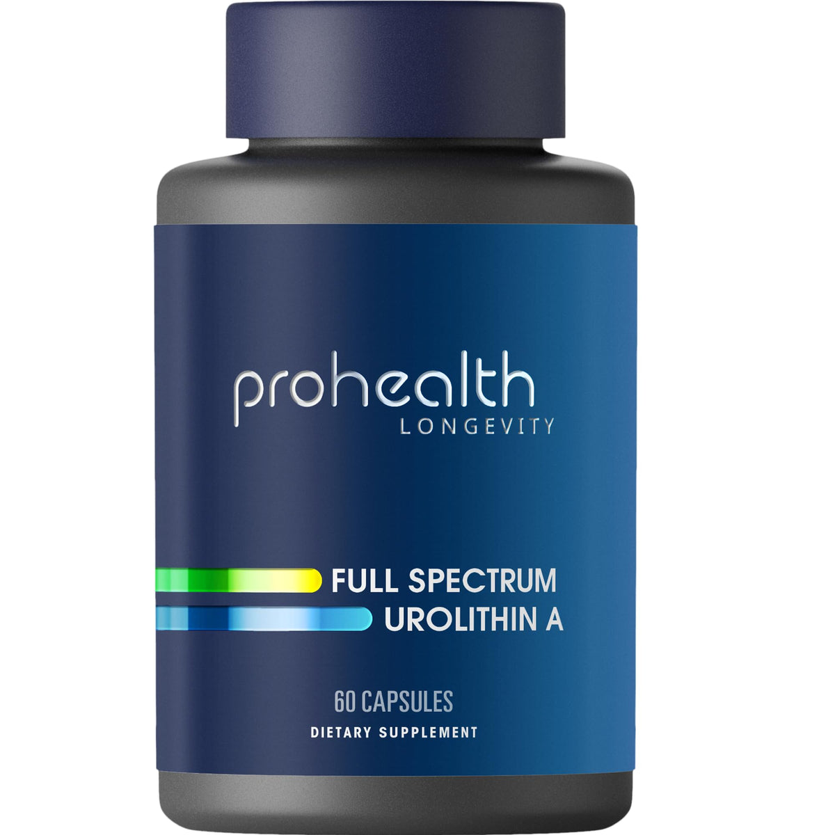 ProHealth frasco frontal mostrando etiqueta y beneficios claros
