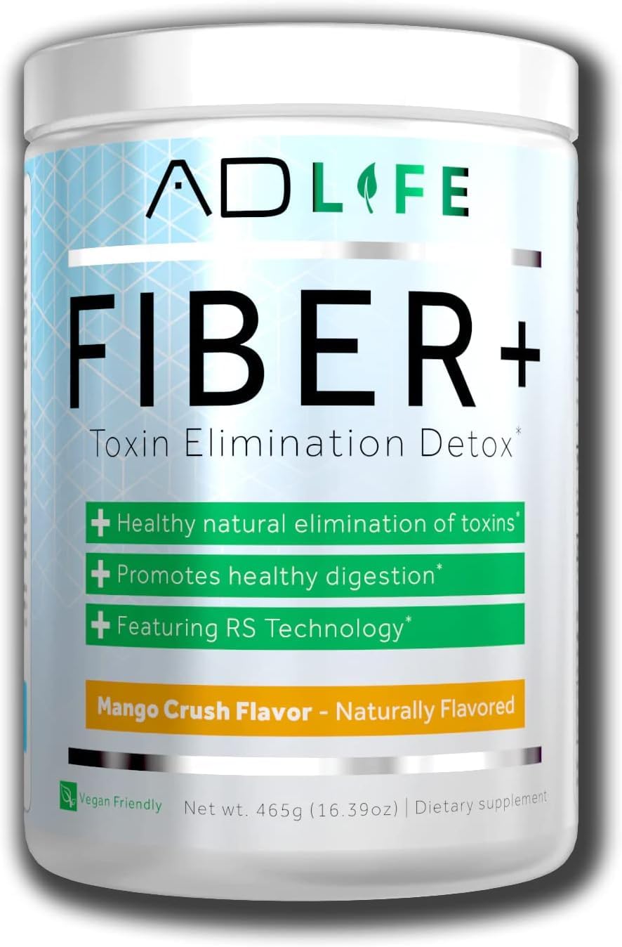 Project AD Fiber+ frente del envase mostrando etiqueta y sabor mango beneficios para digestión