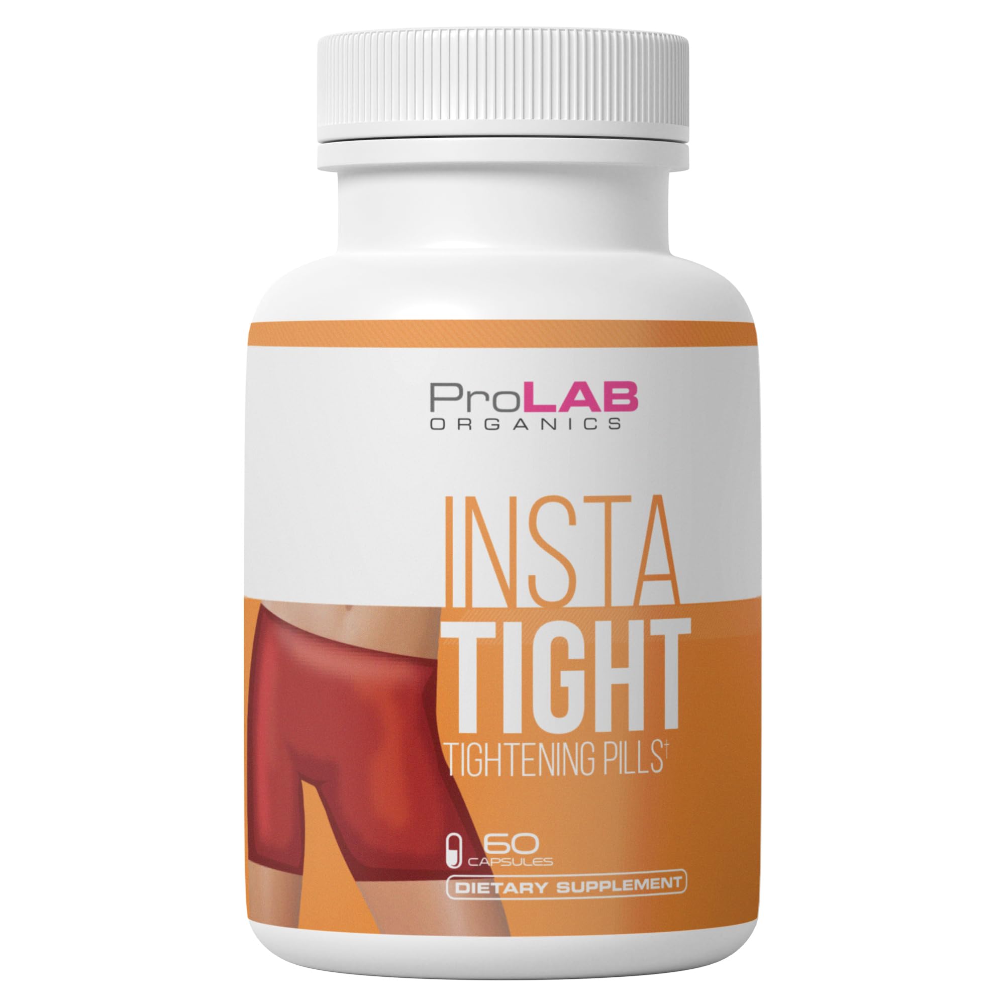 ProLab Organics InstaTight frasco frontal mostrando presentación y confianza