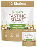 Prolon empaque frontal del batido vainilla mostrando conveniencia y perfil nutritivo