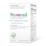 Promensil envase frontal mostrando la marca y beneficios para la mujer