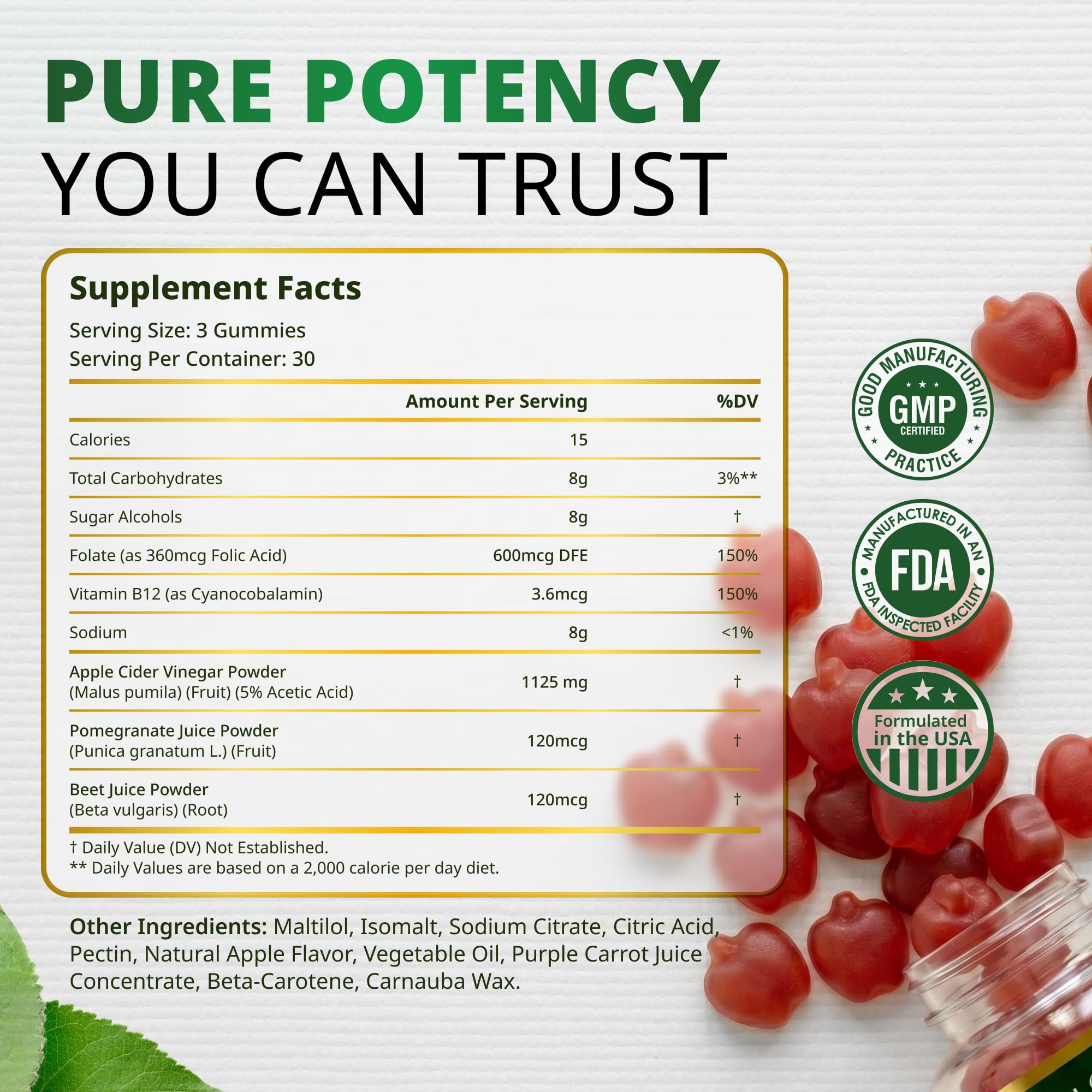 Promethean Wellness varias gomitas en un cuenco, listas para uso diario cómodo