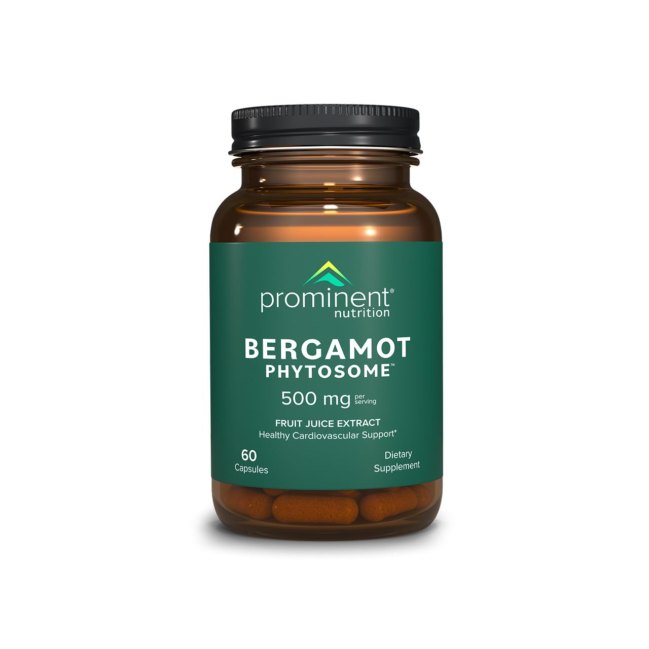 Prominent Nutrition frontal del envase mostrando beneficio cardiovascular
