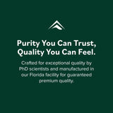 Prominent Nutrition sello de certificación NSF y declaración de no GMO para confianza