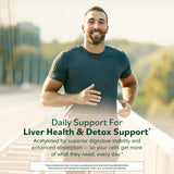 Prominent Nutrition etiqueta ampliada indicando S-Acetil L-Glutathione y pureza
