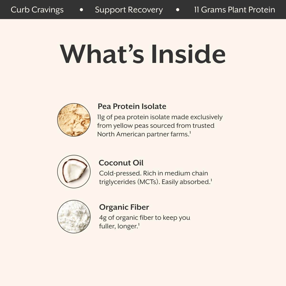 ProMix Nutrition barra en mano para comparar tamaño y conveniencia portátil