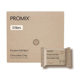 ProMix empaque frontal mostrando caja de 12 barras y beneficios nutricionales