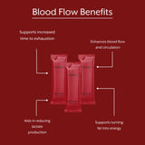 ProMix Blood Flow con remolacha orgánica ilustrando ingrediente vegetal eficaz