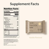 ProMix Nutrition caja abierta con 12 barras para almacenamiento y suministro semanal