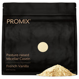 ProMix etiqueta frontal del envase mostrando sabor vainilla y beneficios