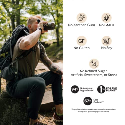 Etiqueta del producto ProMix con sello NSF Certified for Sport visible