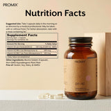 ProMix Nutrition cápsula en primer plano, detalle de formulación limpia