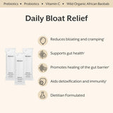 ProMix Nutrition cápsula del Debloat primer plano que muestra tamaño y acabado fácil de tragar