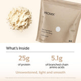 ProMix Nutrition batido preparado demostrando mezcla homogénea