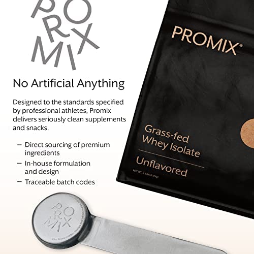 Detalle de etiqueta ProMix Nutrition con ingredientes claros y beneficios limpios
