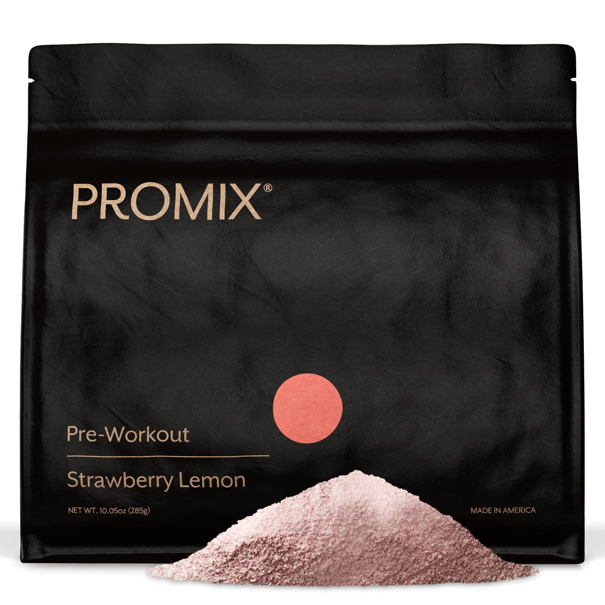 ProMix Nutrition envase frontal fresa-limón mostrando diseño y porciones