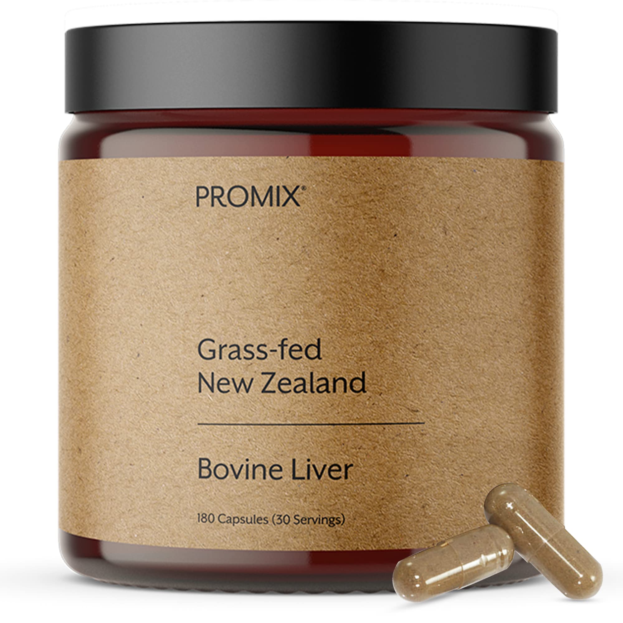 ProMix Nutrition frontal del envase mostrando diseño y cantidad de cápsulas