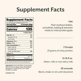 ProMix Nutrition ingredientes principales: suero de pasto y vainilla natural