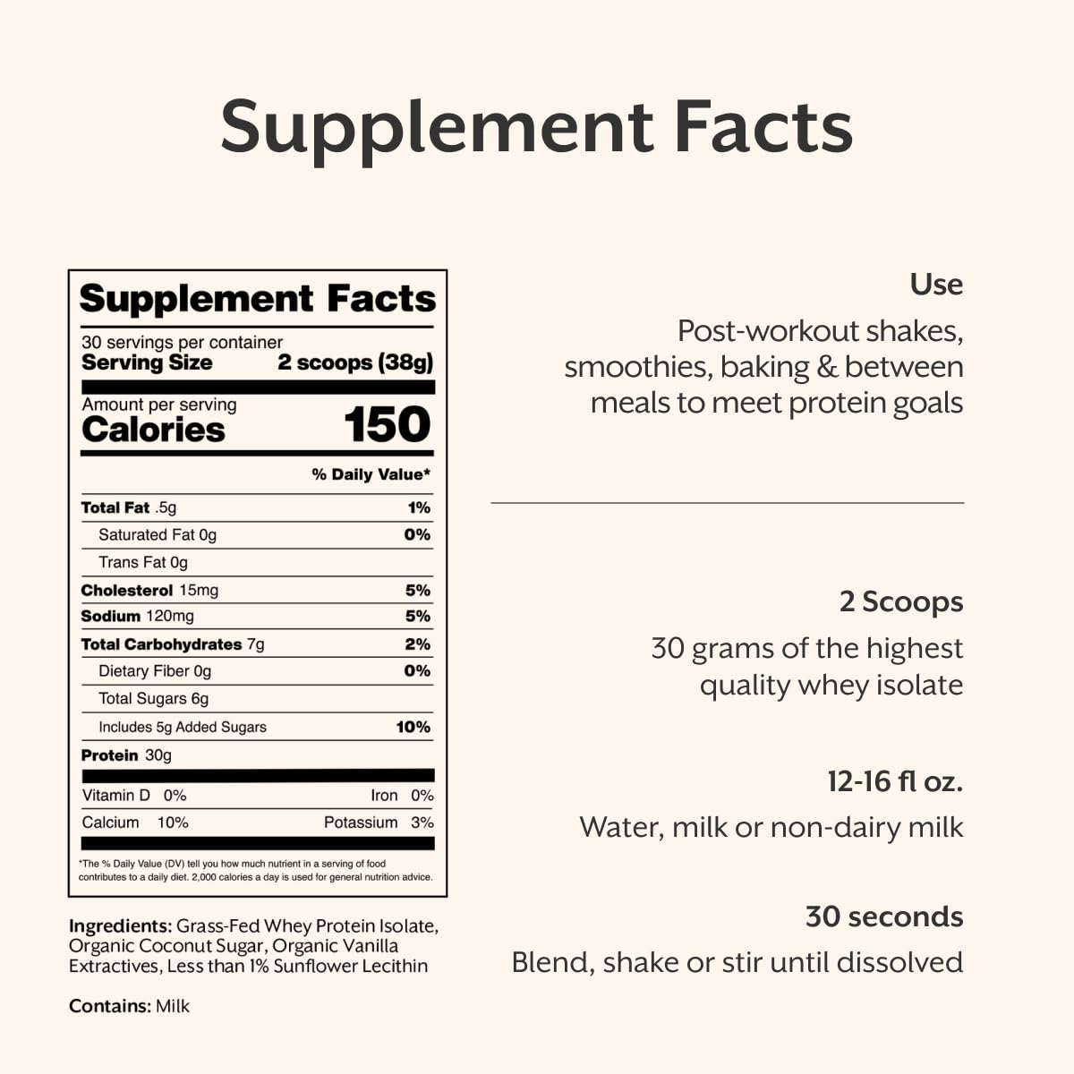 ProMix Nutrition comparación de tamaño junto a una botella para escala