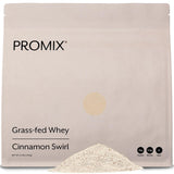 ProMix Nutrition envase frontal mostrando sabor Cinnamon Swirl y beneficios