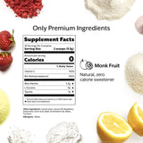 Cucharas medidoras con polvo ProMix Nutrition, dos cucharadas por servicio