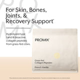 ProMix Nutrition polvo mezclado en vaso listo para beber y recuperar