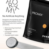 ProMix Nutrition batido mango listo para beber pre entreno, energía limpia