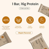 ProMix Nutrition barrita junto a una mano para comparar tamaño y porción práctica