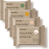 ProMix empaque frontal mostrando caja de 12 barras y beneficios nutricionales