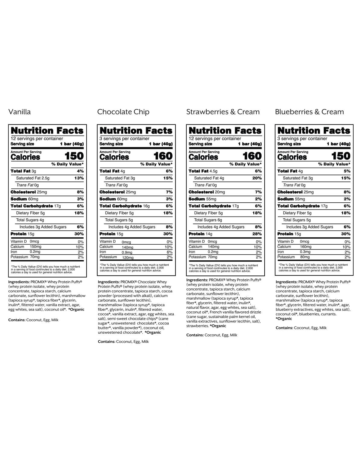 ProMix Nutrition caja abierta con 12 barras, ideal para almacenaje y reparto