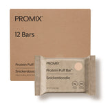ProMix Nutrition paquete frontal mostrando 12 barras y beneficios nutricionales