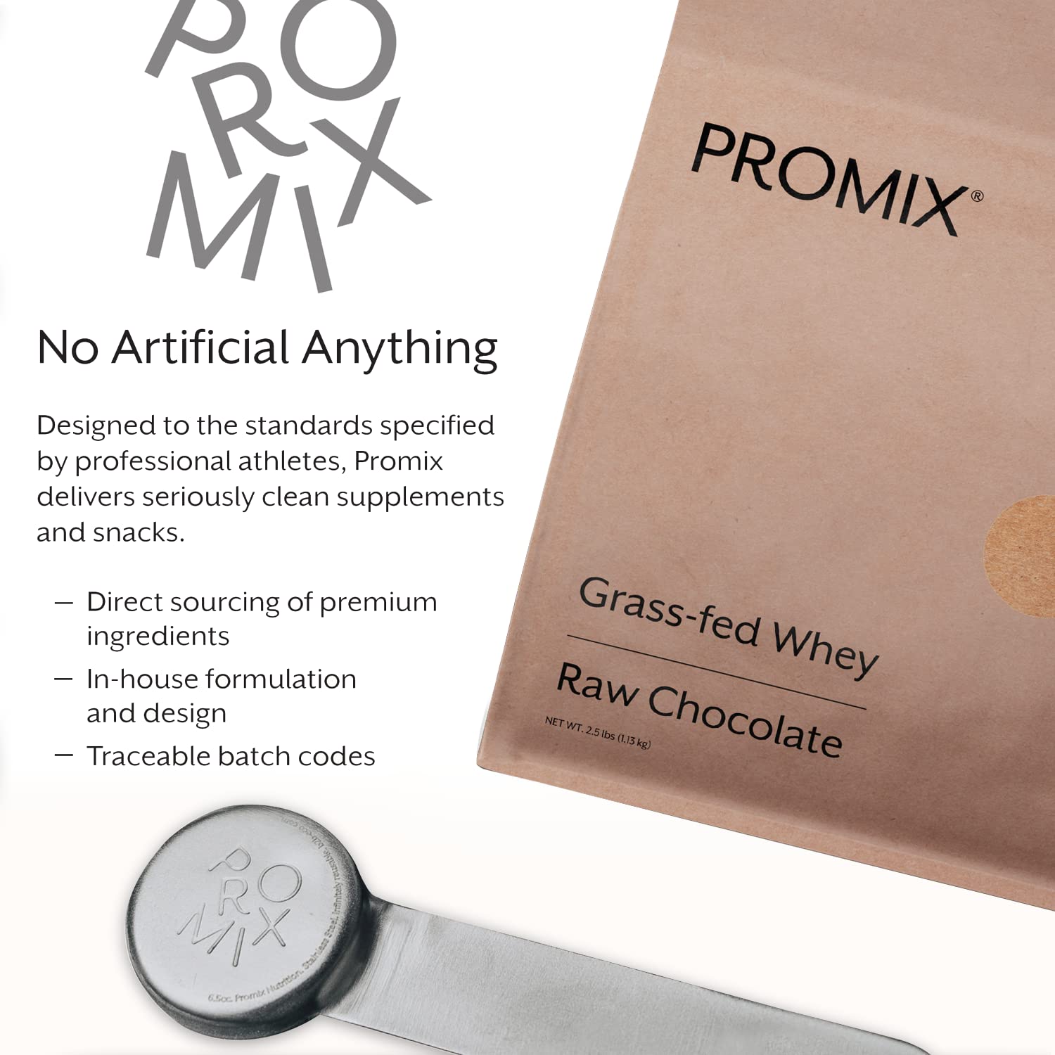 ProMix Nutrition cacao crudo y lecitina de girasol ingredientes naturales