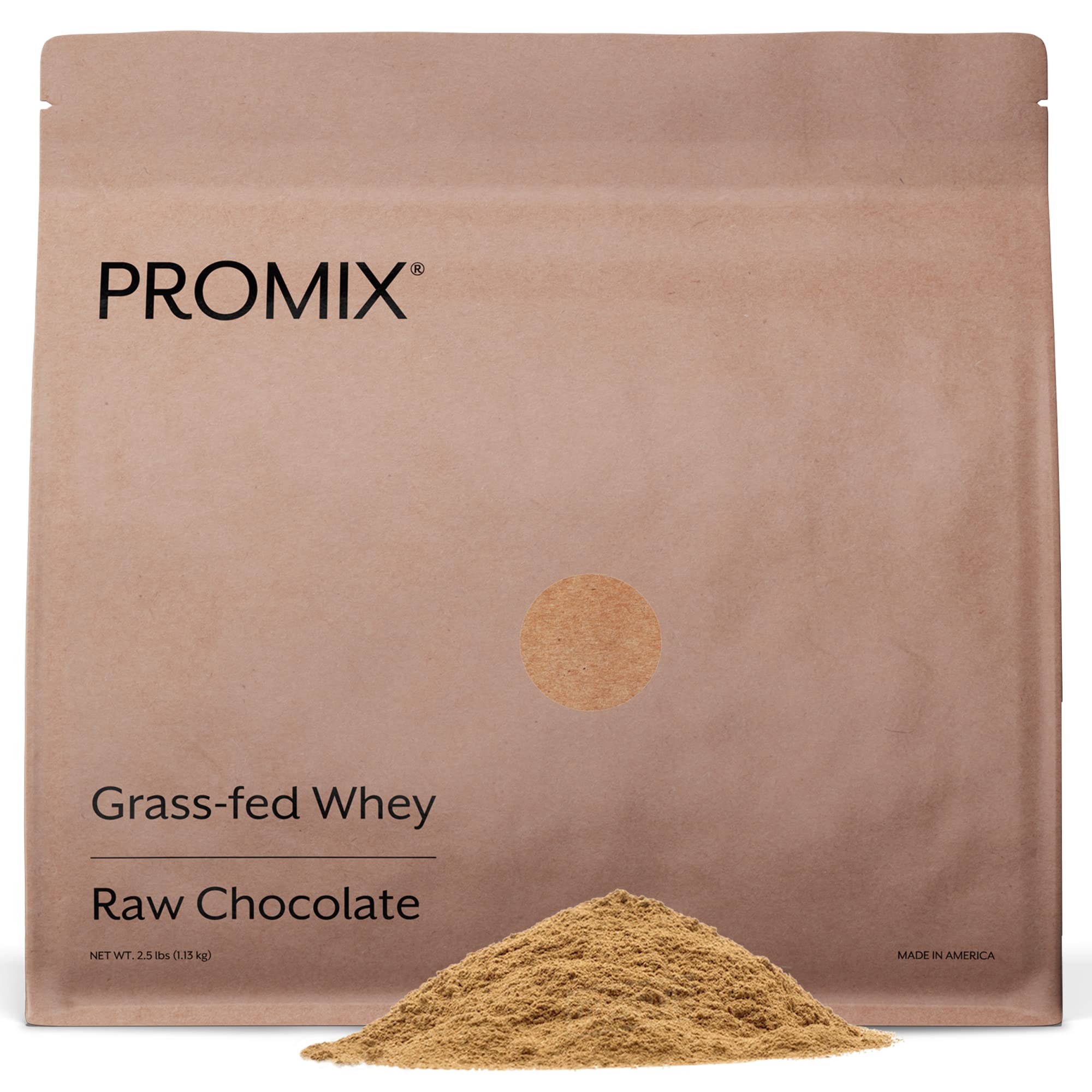ProMix Nutrition frente del envase mostrando sabor chocolate y tamaño 2.5 lb, ideal para comprar
