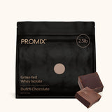 ProMix Nutrition frente del envase chocolate mostrando tamaño y marca