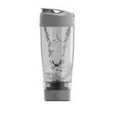 PROMIXX frontal del vaso mostrando diseño y capacidad, portátil y elegante