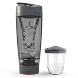 PROMIXX Pro con NUTRiPOD abierto mostrando almacenamiento de suplementos