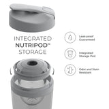 PROMIXX Pro tapa roscada cerrada garantizando transporte sin fugas