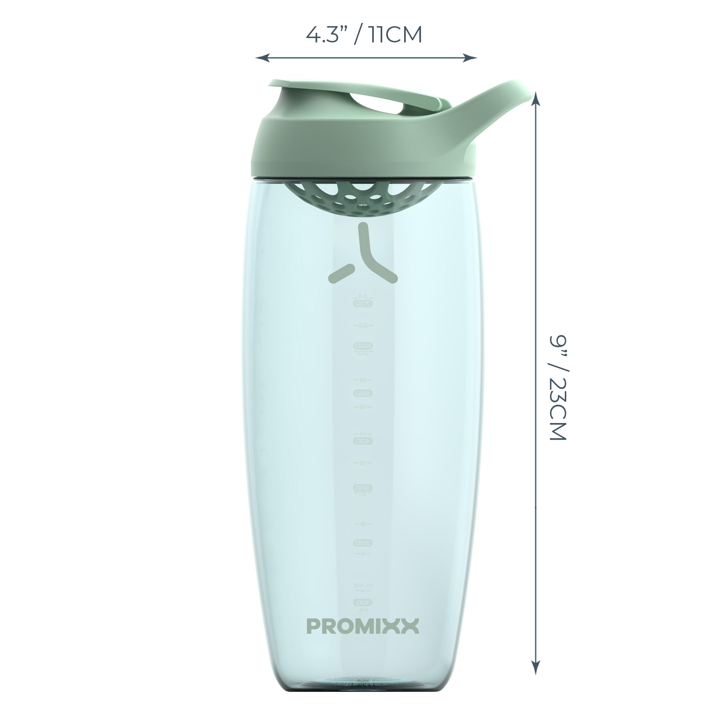 Promixx Pursuit en mano demostrando tamaño y portabilidad