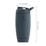 PROMIXX botella en mochila, transporte cómodo con asa integrada